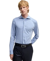 Boss by Hugo Men's Slim-Fit Cotton-Blend Shirt