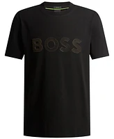 Boss by Hugo Men's Large Logo Regular-Fit T-Shirt