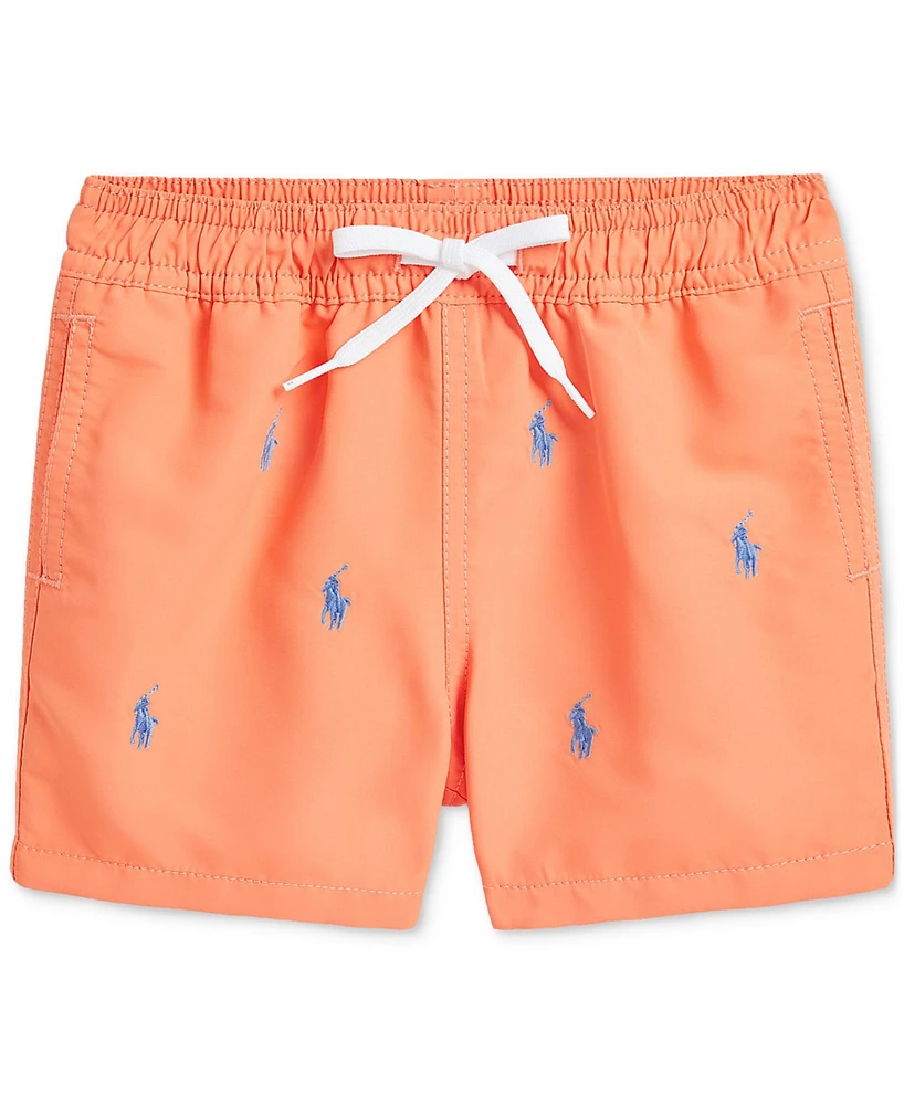 Polo Ralph Lauren Baby Embroidered Swim Trunks