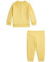 Polo Ralph Lauren Baby French Terry Sweatshirt & Pant Set