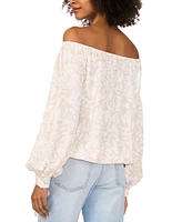 Vince Camuto Women's Off-The-Shoulder Long-Sleeve Top