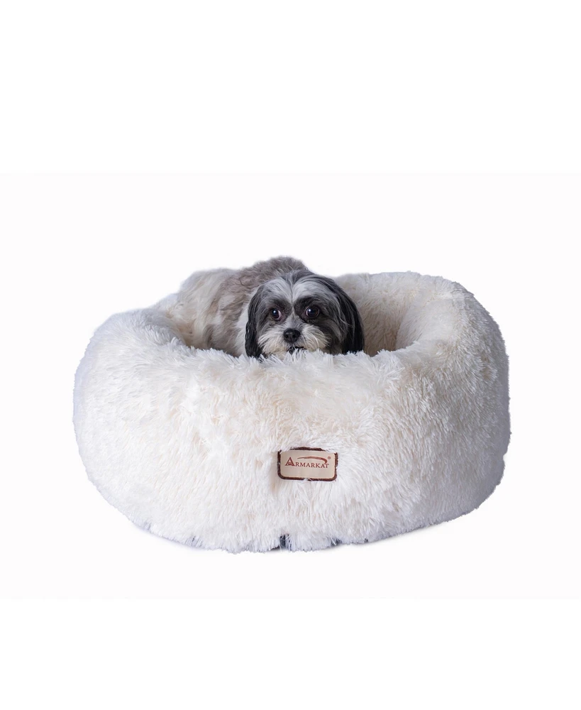 Armarkat Cuddle Bed C70NBS-m, Ultra Plush And Soft Warming Donut Pet Bed