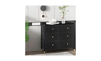 Slickblue Stylish Drawer Dresser with Spacious Storage for Bedroom or Living Room Organization