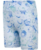 Nike Little Girls Flow-Ral Floral Print Biker Shorts