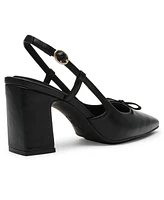 Anne Klein Women's Aniston Slingback Block Heel Pumps