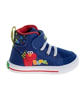 Sesame Street Toddler and Little Kids Elmo High Top Sneakers