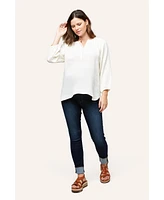 Nom Maternity Ava During + Nursing Top