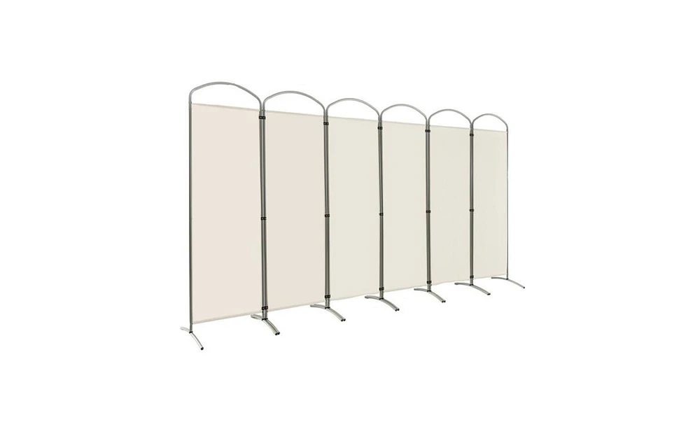 Slickblue 6-Panel Privacy Screen for Stylish Room Division and Enhanced Privacy