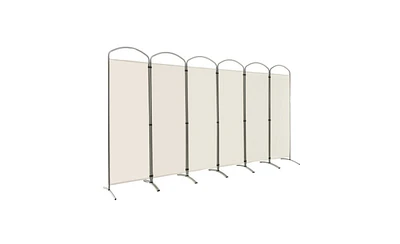 Slickblue 6-Panel Privacy Screen for Stylish Room Division and Enhanced Privacy