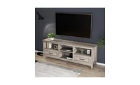 Slickblue Tv Stand for Living Room and Bedroom with Ample Storage and Modern Design