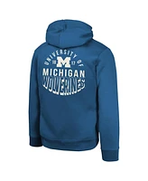 Outerstuff Big Boys and Girls Navy Michigan Wolverines Team Banner Fleece Pullover Hoodie