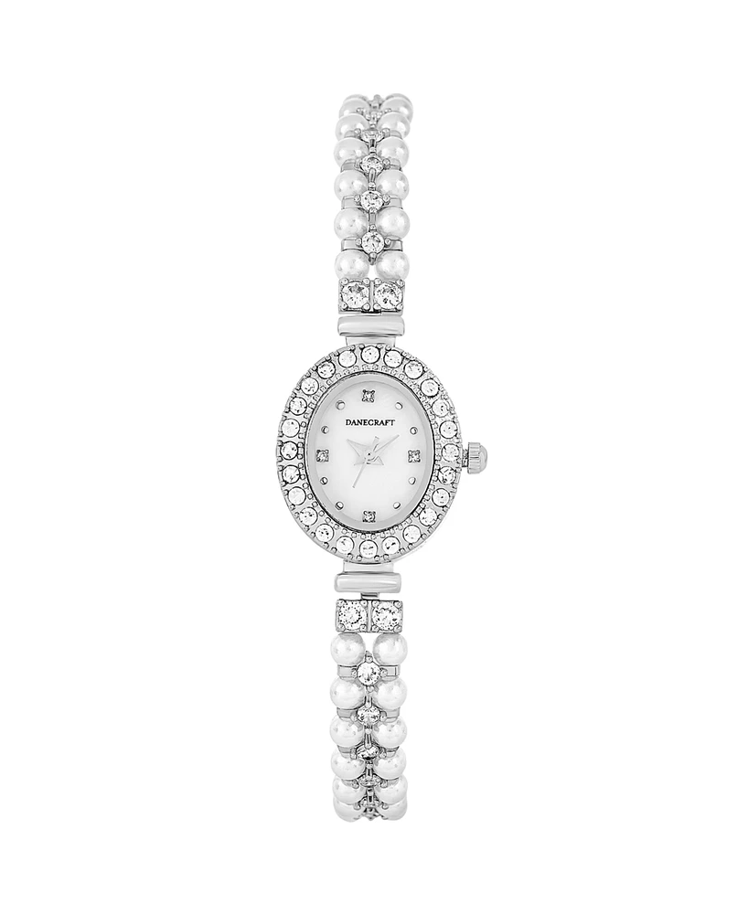 Danecraft Women's Fine Silver Plated Analog Watch