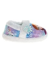 Disney Toddler and Little Girls Frozen Dual Sizes Slippers