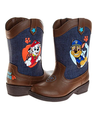 Nickelodeon Toddler and Little Kids Paw Patrol Cowboys Boots