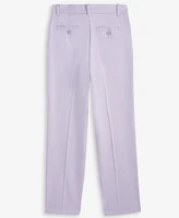 Calvin Klein Slim Fit Big Boys Stretch Tick Weave Pants