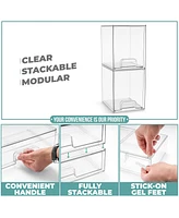 Sorbus Pack Clear Acrylic Drawer Organizers