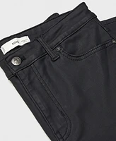 Mango Women's Crop Flared Jeans