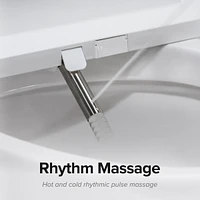 SmartBidet Sb-1200RR Advanced Electric Bidet Seat for Round Toilets with Remote Control
