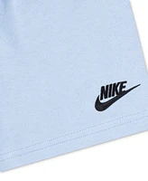 Nike Little Boys Logo Crewneck T-Shirt & Shorts Set
