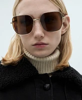 Mango Women's Shearling-Lined Jacket
