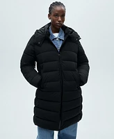 Mango Women's Water-Repellent Quilted Coat