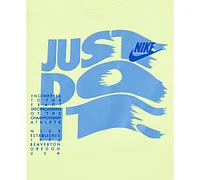 Nike Little Boys "On The Move" Logo T-Shirt & Shorts Set