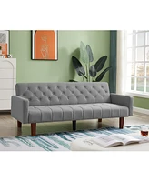 Slickblue Double Sofa Convertible Living Room Sofa Bed for Stylish Seating and Versatile Sleeping Solution