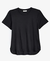 On 34th Women's Hi-Low Square Hem Tee, Exclusively at Macys'