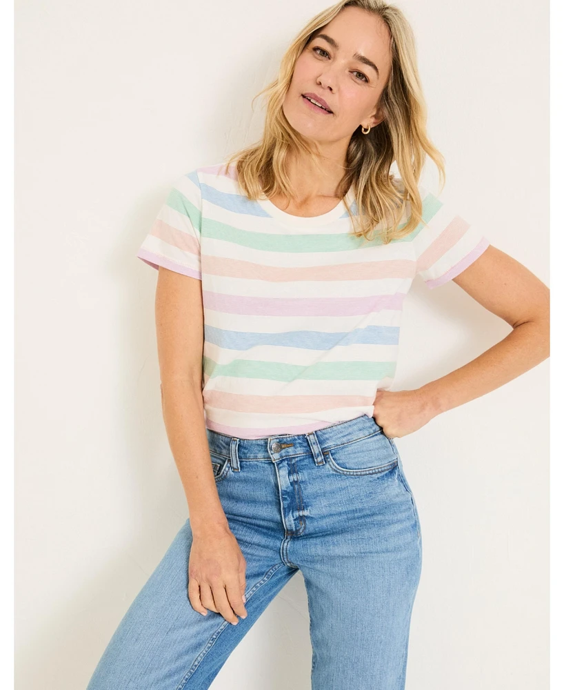 FatFace Women's Womens's Natalie Stripe Tee