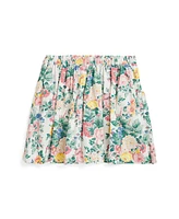 Polo Ralph Lauren Toddler and Little Girls Floral Cotton Skirt