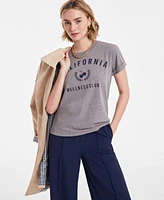 On 34th Womens Classic Mac Jacket California Graphic T Shirt Wide Leg Pull On Pants Exclusively At Macys