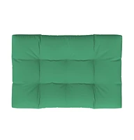 vidaXL Pallet Cushion Green 47.2"x31.5"x4.7" Fabric