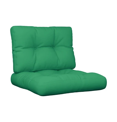 vidaXL Pallet Cushions 2 pcs Fabric