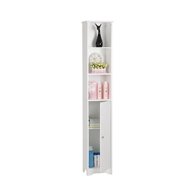 Slickblue One Door and Three Layers Bathroom Cabinet for Efficient Storage and Organization