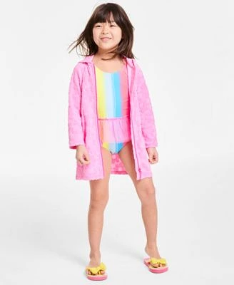Epic Threads Little Girls Stripe Tutu One Piece Swimsuit Textured Terry Cover Up Exclusively At Macys