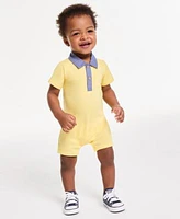 First Impressions Baby Dot Print Skirted Sunsuit Embroidered Boat Sunsuit Exclusively At Macys