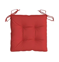 vidaXL Chair Cushions 2 pcs Red 19.7"x19.7"x2.8" Oxford Fabric