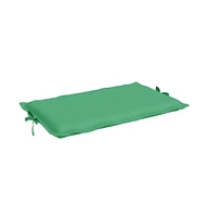 Sun Lounger Cushion Green 73.2"x22.8"x1.6" Oxford Fabric
