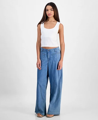 Lucky Brand Women's Wide-Leg Palazzo Jeans