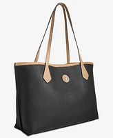 Giani Bernini Saffiano Pinched Extra-Large Tote, Exclusively at Macy's