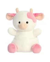 Aurora Medium Party Sized Belle Strawberry Cow Palm Pals Adorable Plush Toy Pink 12"