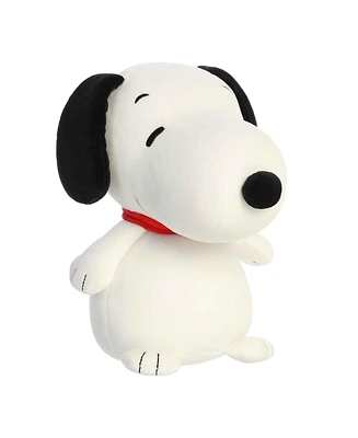 Aurora Small Squishy Snoopy Peanuts Adorable Plush Toy White 8.5"