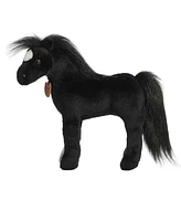 Aurora Medium Showstoppers Thoroughbred Breyer Exquisite Plush Toy Black 11.5"