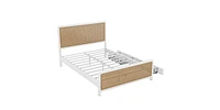 Slickblue Platform Bed with 2 Drawers for Sleek Storage and Modern Bedroom Design