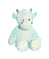 ebba Large Dane Dragon Cuddlers Adorable Baby Plush Toy Blue 14"