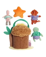 ebba Small My Lil' Island Baby Talk Engaging Baby Playset Multicolor 7.5"