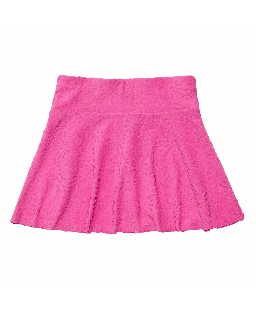 Snapper Rock Little Girls Bubblegum Bloom Swim Skirt