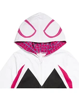 Spider-Man Baby Girls Spider-Gwen Zip Up Cosplay Coverall