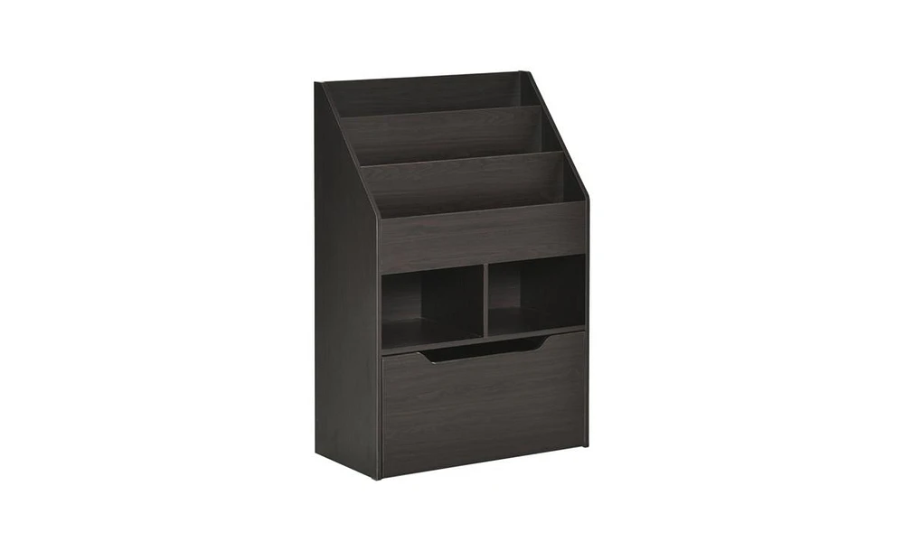 Slickblue Kids Shelf Book/Storage Cabinet – Space-Saving Organizer for Toys, Books, and Essentials