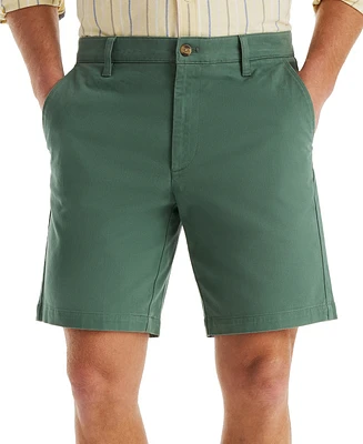 Nautica Men's Solid-Color Stretch-Twill 8.5" Deck Shorts